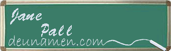 Jane Pall Visitenkarte